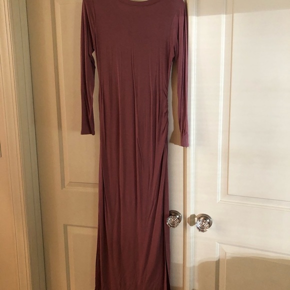 🤰🏻Mauve maternity maxi - Picture 2 of 5